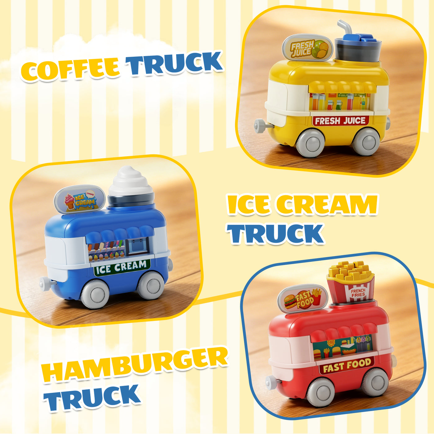 Popdoll x Dimoarch Electric Train Set for 2-4 Year Old Boy Girl
