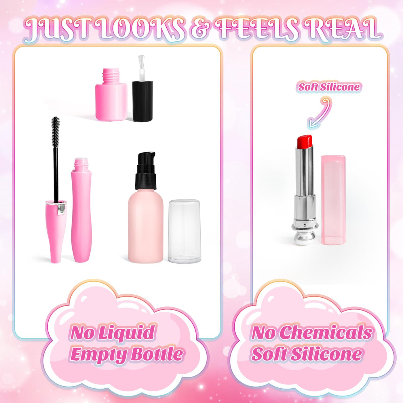 Popdoll Pretend Makeup for 3 to 7 Year Old Girls
